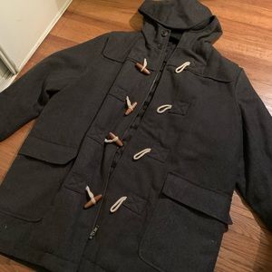 Dark charcoal GAP Duffel coat
